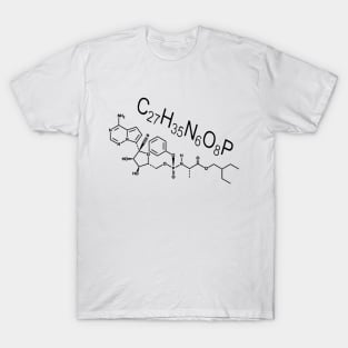 Remdesivir Chemical Formula and Structure T-Shirt